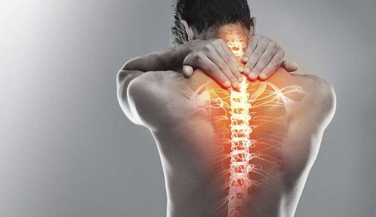 Tugev valu selja keskosas – märk lülisamba kahjustusest